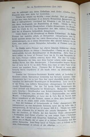 Ugeskrift for retsvæsen 1927, side 866